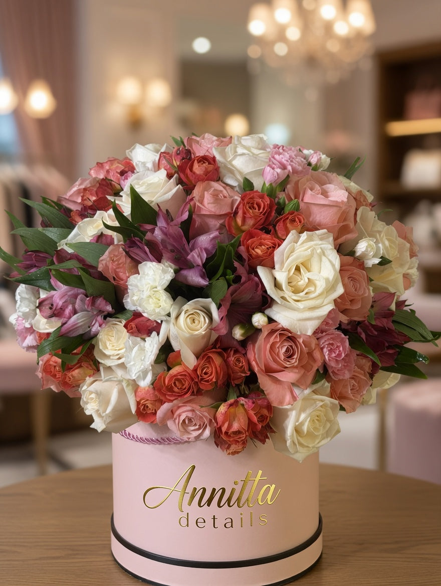 “Blushing Harmony Bloom Box”